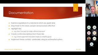 Governance, Risk and Compliance Management Lecture - Creating Internal Controls, Codes of Conduct