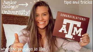 Community College to the Big Leagues: What the Transfer Process is REALLY Like | Texas A&M/Blinn