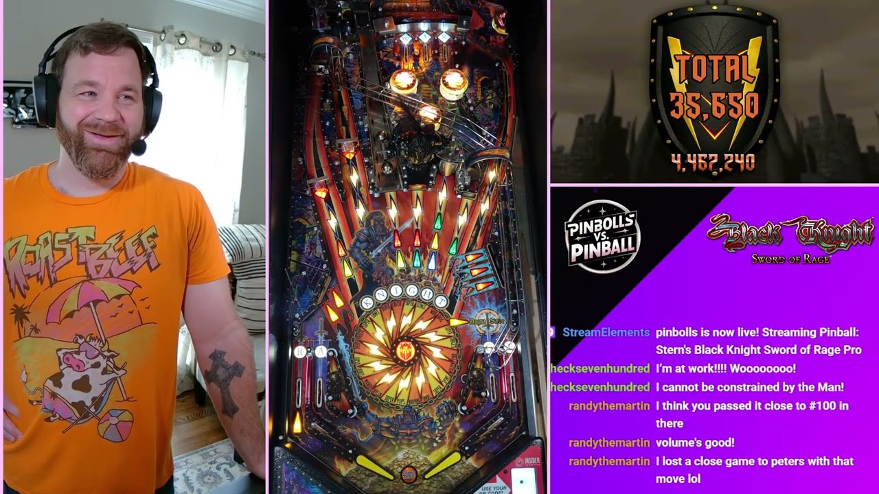 Stern's Black Knight Sword of Rage Pro