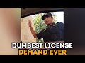 Cop Blocked Him And Wanted His License Just To Make Sure He Could Actually Drive