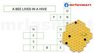 Crossword Puzzle | Homes of Animals | Merryland Academy Digital Classroom