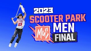 MENS PARK PRO SCOOTER World Championship 2023 FINAL RUNS + Best Trick