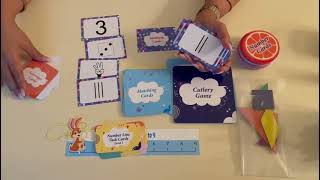 Math Level 1 Subitizing Cards and Memory Game