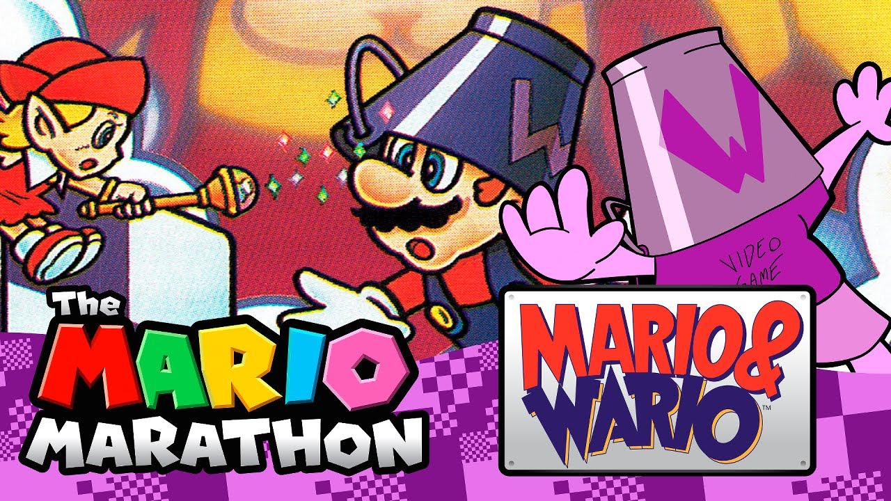 Mario's Got a Bucket on His Head - Mario & Wario