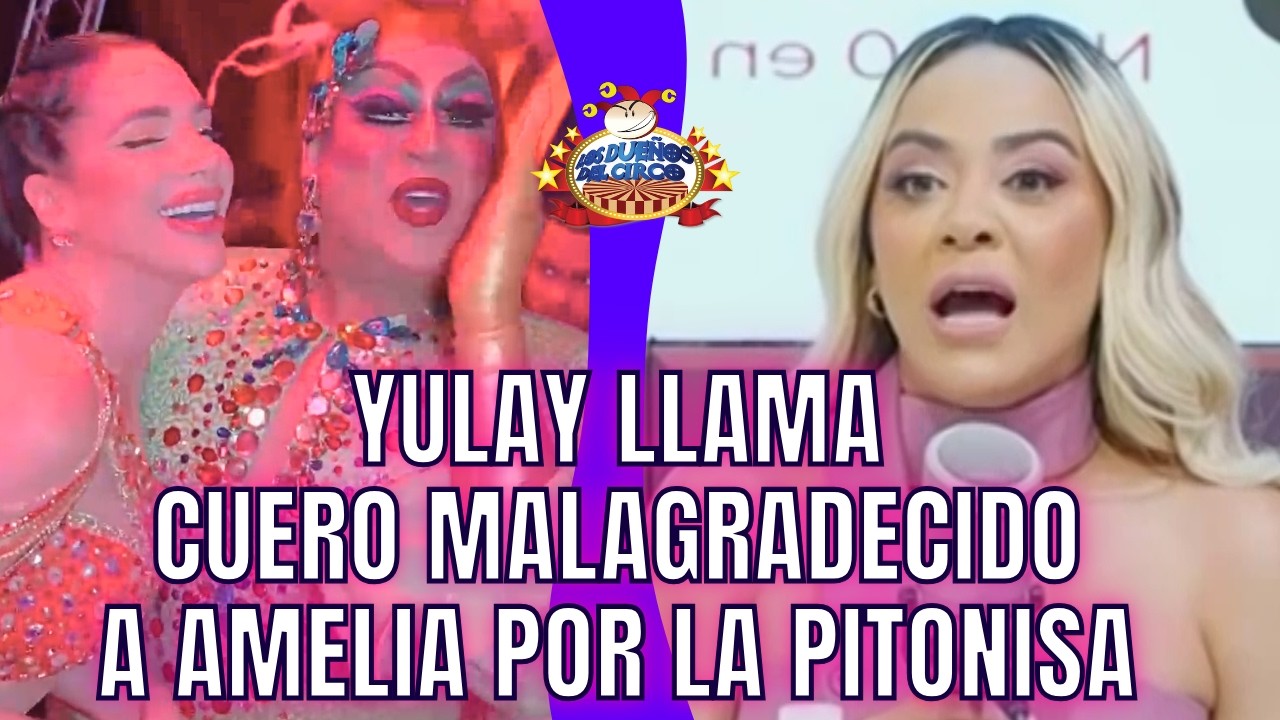 YULAY LLAMA CUERO MALAGRADECIDO A AMELIA Y ECHA CULPA A LA PITONISA DE QUE LA TRAICIONEN