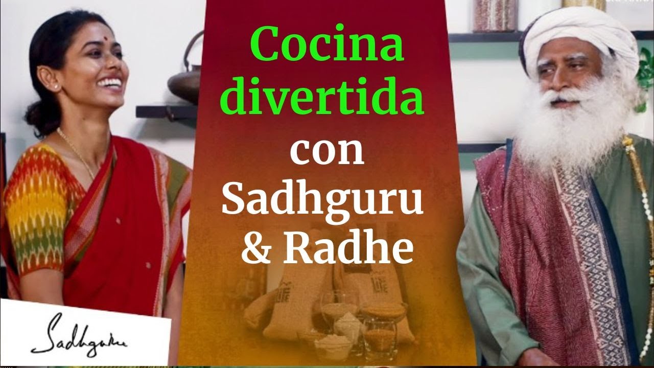 Sadhguru y su hija, Radhe, cocinan juntos | Receta con mijo