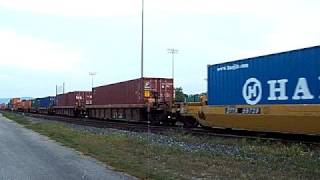CP 182 stack train through Winona, MN with St. L&H!