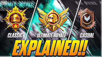 How To Rank Up In Ultimate Royale | PUBG Mobile New Ranking System Explained | Gaming Heads