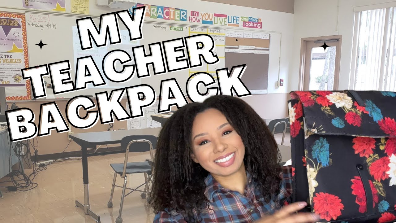 WHAT’S IN MY TEACHER BAG 2023?? | Essentials Only - YouTube