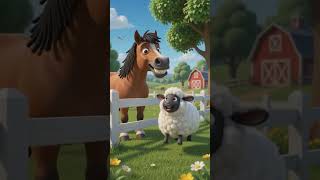 🐄 Old MacDonald Had a Farm | Fun Farm Animals Song for Kids #Shorts