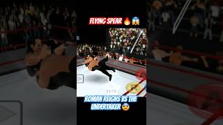 Flying Spear By Roman Reigns