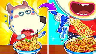 🔴 LIVE: Yummy Noodle But It's Too Hot! Best Parenting Life Hacks | Wolfoo Channel | Kids Cartoon