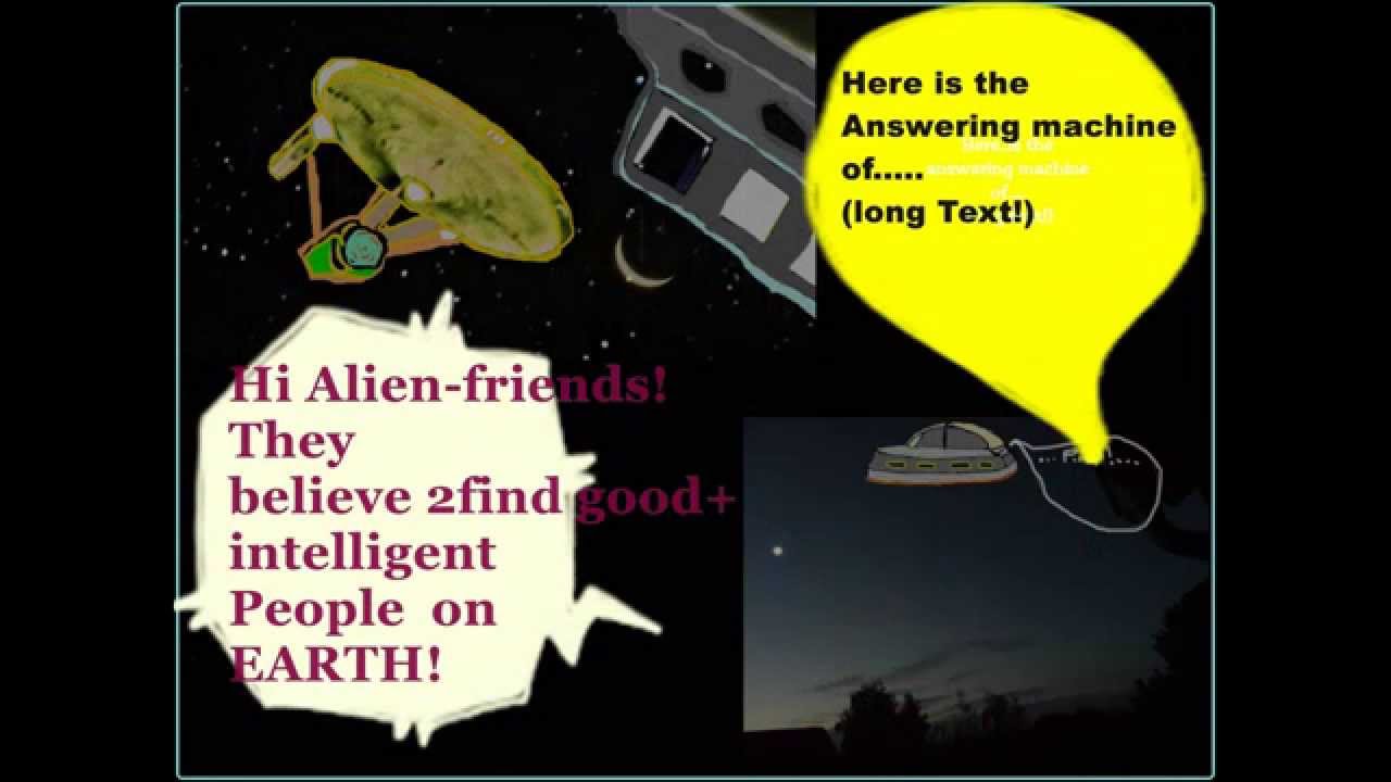 Alien Gequassel (2 Okt.2015)