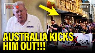 🚨FURIOUS Australia KICKS OUT Trump after MASS PROTEST!!!