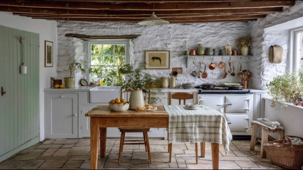 Beautiful English Country Cottage Interiors with Timeless Vintage Charm