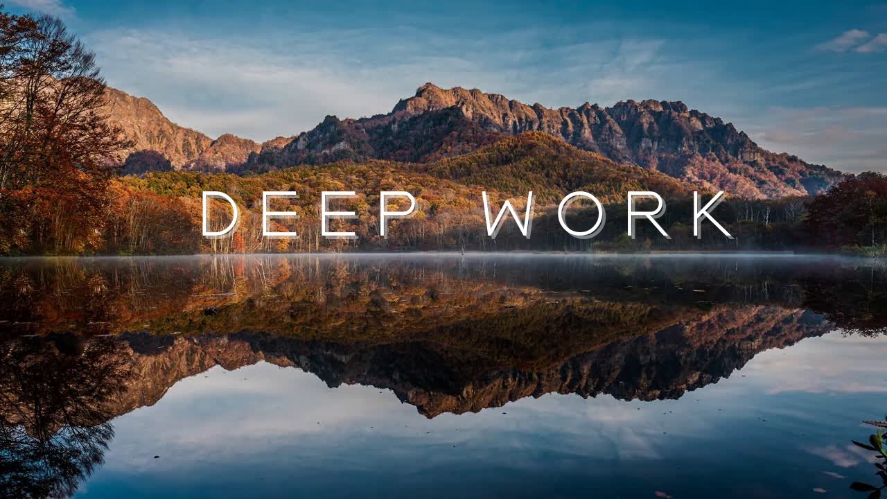 【Ultimate Healing】Chill Ambient Sound | Deep Work Music & Focus Mix for Relaxation & Concentration