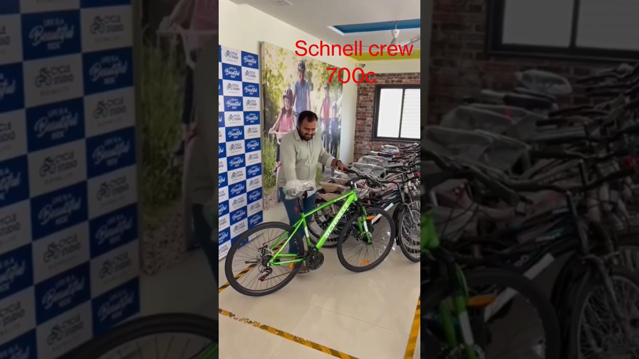 Schnell crew 700c 21speed @Rs.19999 