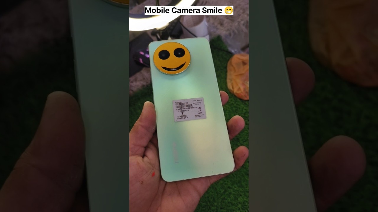 Realme Mobile Camera Stickers 😀 