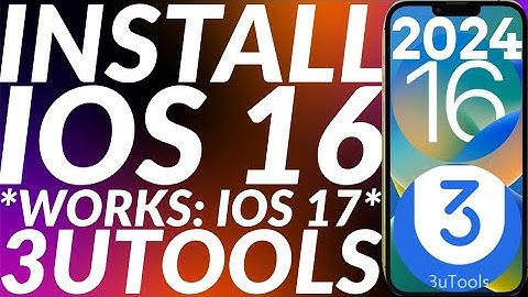 How to Install iOS 16 using 3uTools | Get iOS 16 | Update iOS 16 3utools | Download iOS 16 | 2024