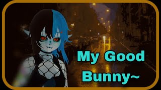 (ASMR) TF4TF Gf helps her Bunny back to Sleep (snoring, good girl, Lo-Fi)
