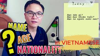 Vietnamese A1 Lesson 1 🇻🇳 | Introduce Yourself Naturally – Name, Age & Nationality