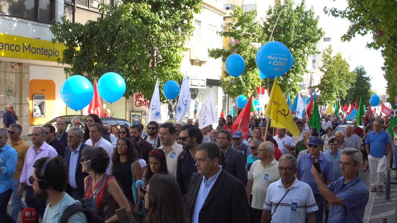 Jerónimo de Sousa: Arruada CDU no Barreiro