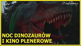 LUBIN. Noc dinozaurów i kino plenerowe