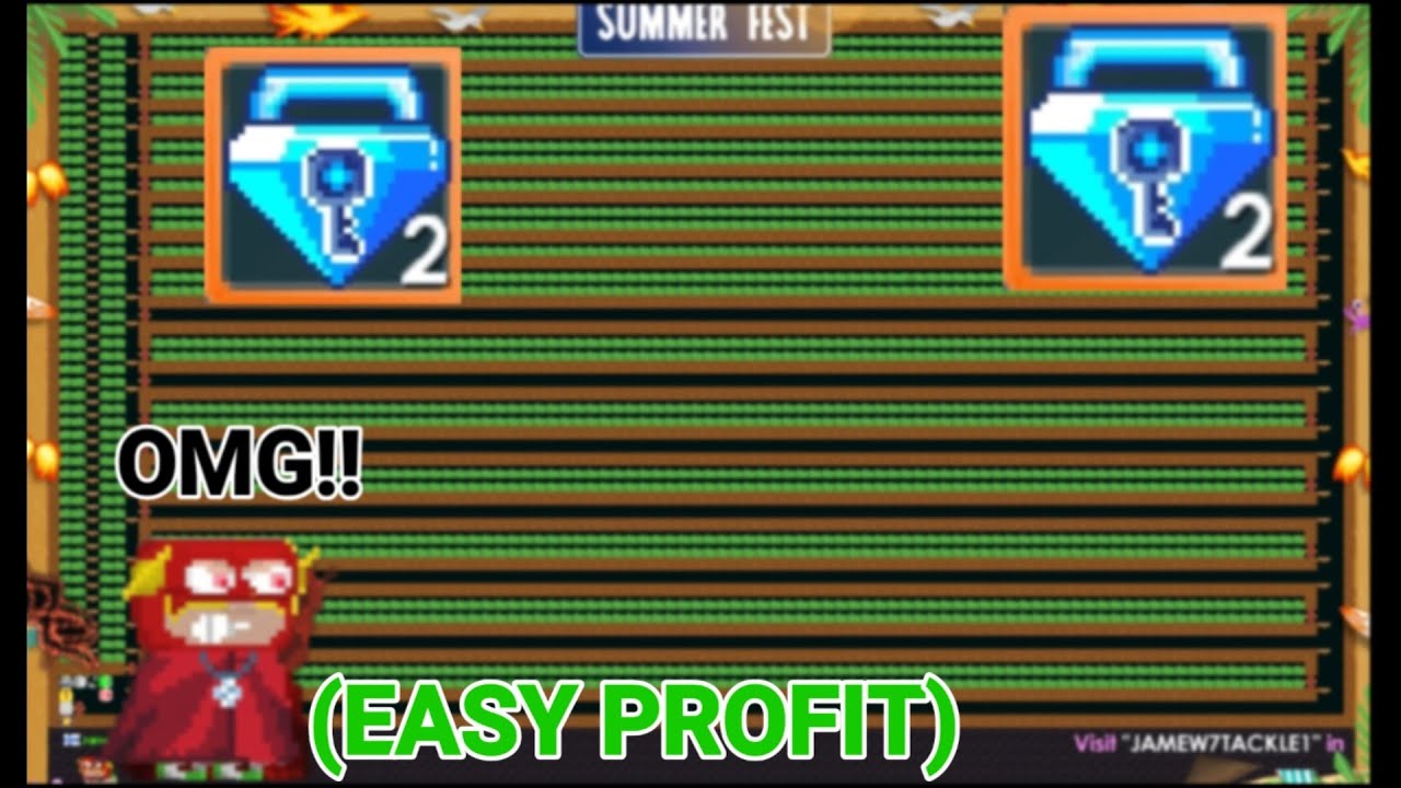 "Building A Pro Tackle World!" (WITH 2 BLUE GEM LOCK!) EASY PROFIT! OMG!! - Growtopia