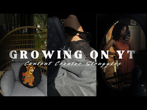 YouTube growth frustrations, content creator struggles and