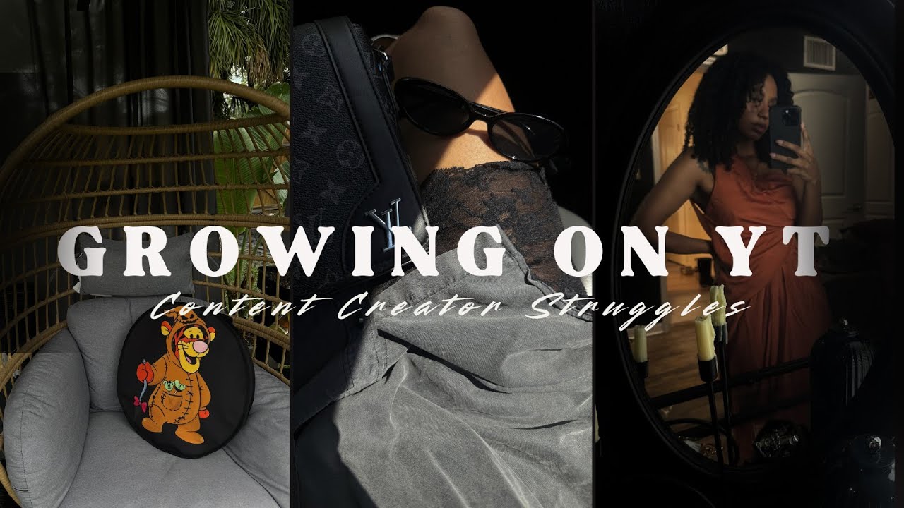 YouTube growth frustrations, content creator struggles and