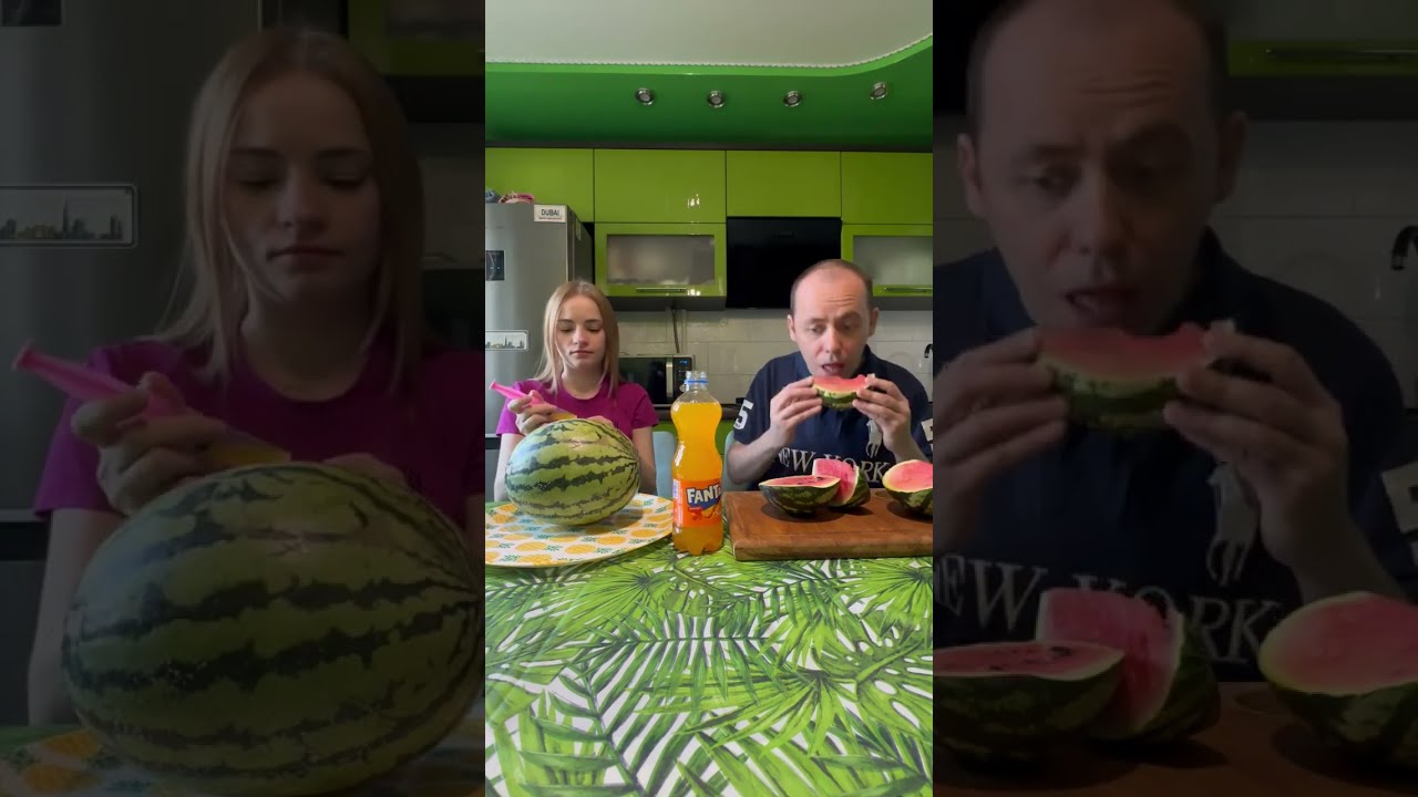 She Hacked The Watermelon And Shocked Me Funnycouple Funny Comedy