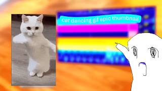 cat dancing gif