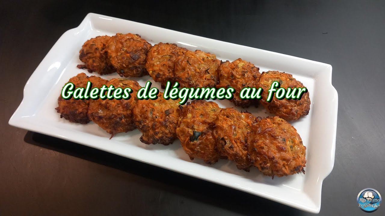 GALETTES de LÉGUMES (Carottes et courgettes) au four 🥕 😋🌙