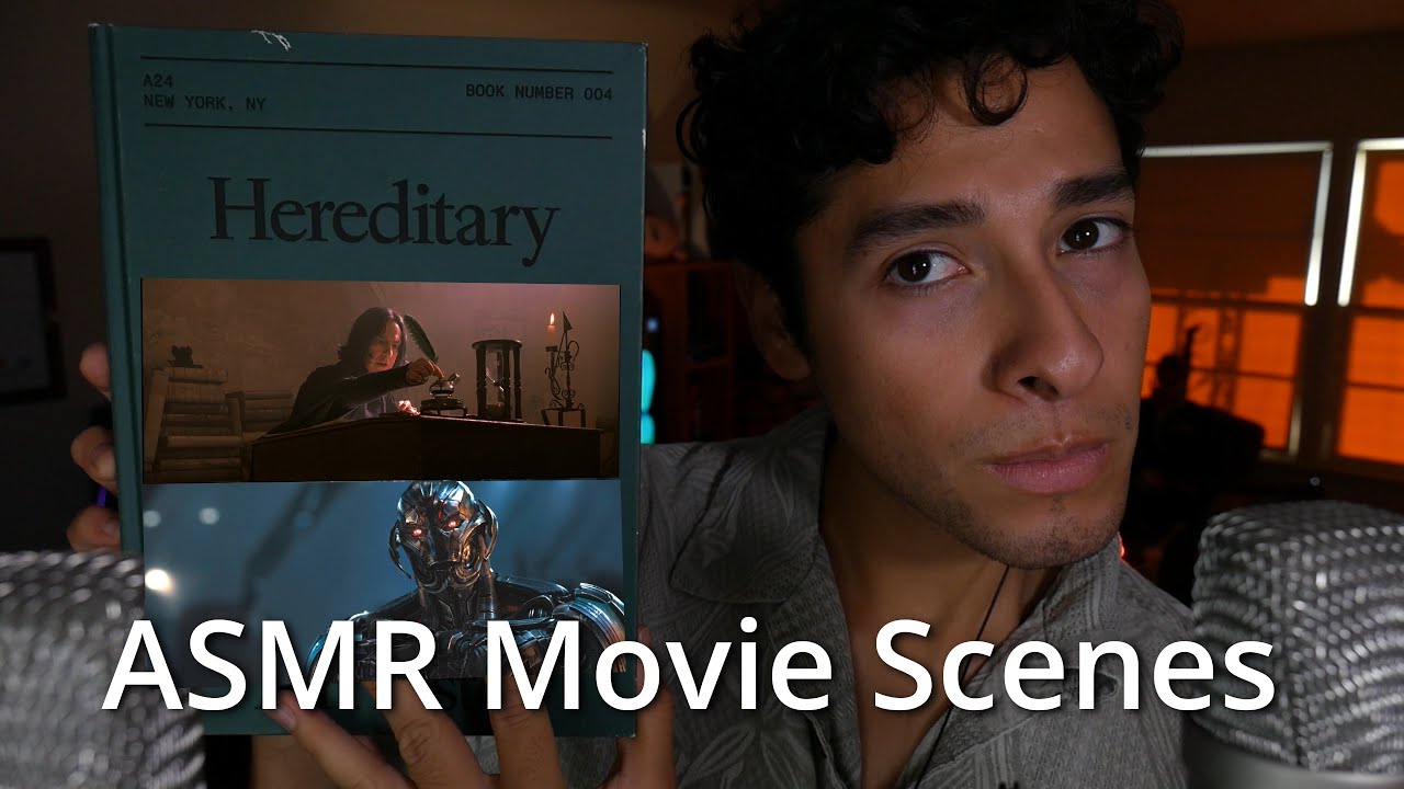 Чтение сценариев фильмов в режиме ASMR