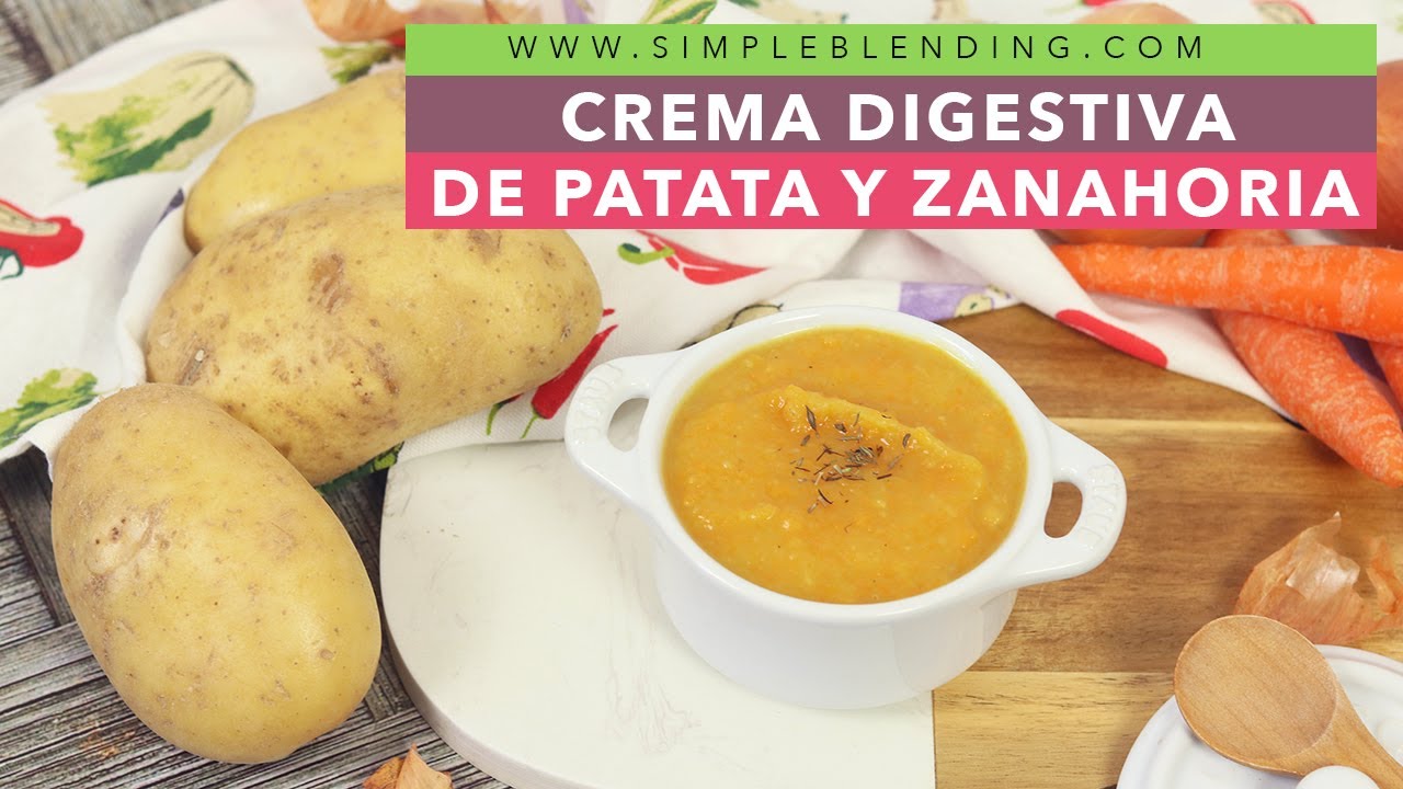 ESTA ES LA MEJOR CREMA DIGESTIVA DE PATATA | Puré de patata con zanahoria