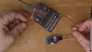 Connecting to the micro:bit.  Light sensing with the LDR.