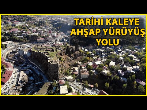 Tarihi Bitlis Kalesi'ne Yapılan Yürüyüş Yolu ile Seyir Terasları Yıl Sonuna Bitecek