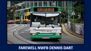 Farewell New World First Bus Dennis Dart! 再見新巴丹尼士飛鏢!