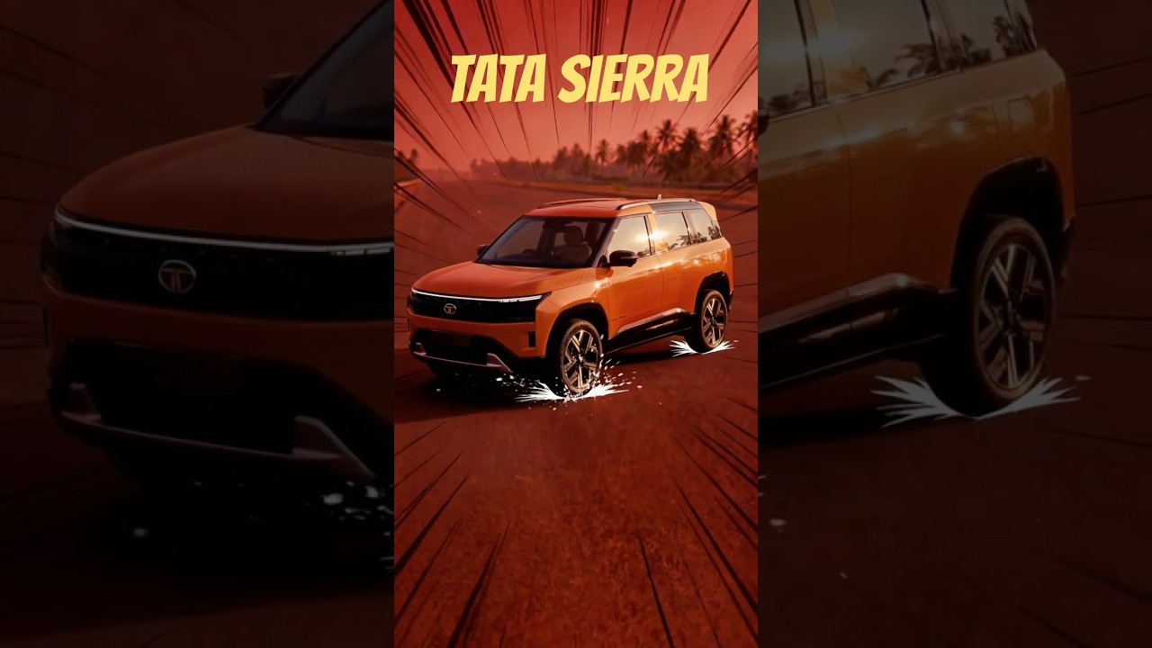 Tata Sierra 2025 🔥 1.5L Turbocharged Petrol engine | 158 BHP Power Beast
