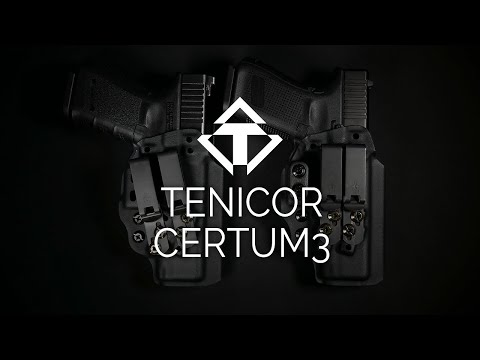 New CERTUM 3 from Tenicor - AIWB/IWB Holster