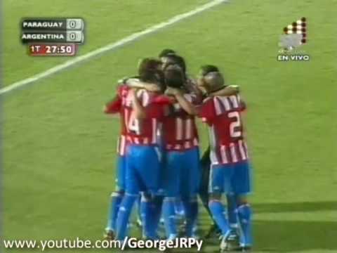 Paraguay 1 vs. Argentina 0 Eliminatorias Sudfrica 2010 [3/4] Arturo Rubin