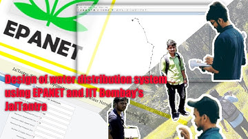 Design of water distribution System using EPANET and Jaltantra