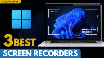 Top 3 Best FREE SCREEN RECORDING Software | Best Screen Recorders For PC or Laptop