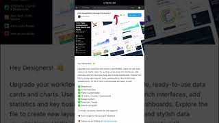 Free figma data visualization bundle for UX designers