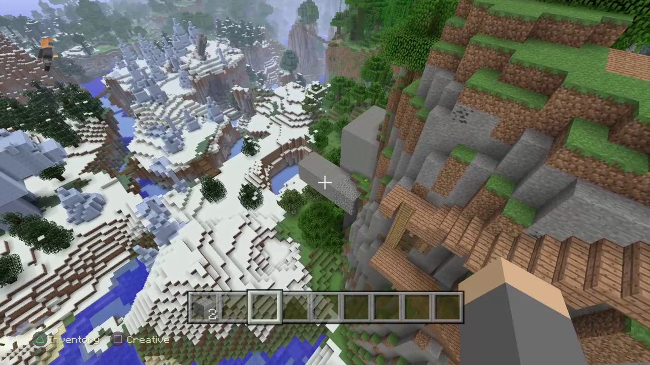 Minecraft Console Edition TU55 Tutorial World Igloo with dungeon