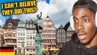 American Reacts to The Gorgeous Rebuild of Frankfurt's Medieval City Update