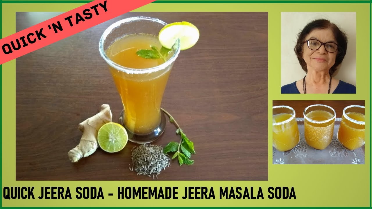 Quick Jeera Soda / Refreshing Homemade Jeera Masala Soda / Easy Jeera Soda Recipe / Digestive