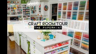 CRAFT ROOM TOUR  Overview | The PaperMint | At The PaperMint