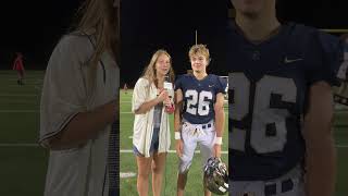 Celebrity Providence Academy 14 vs Breck 13   Post Game Interview Romeo Sweet Net Worth