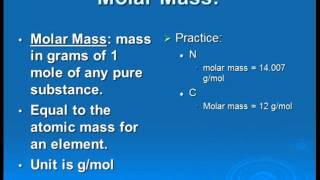 Mole Notes Part 1